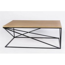 Кавовий журнальний столик у стилі Loft NS-619 450x1200x640 мм Черный