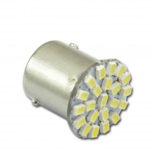 Світлодіодна лампа AllLight T25/5 22 діода 1206 1157 BA15S 12V WHITE