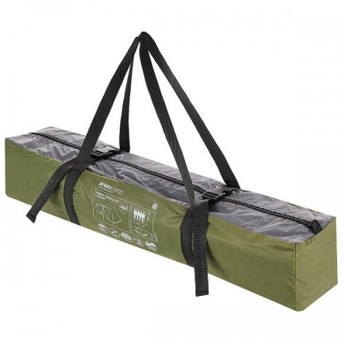 Намет Enero Traveller для 4 осіб 200 x 200 x 115 см Хакі (1047102)
