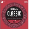 Струни для класичної гітари D'Addario EJ27N-3N Student Nylon