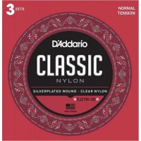 Струни для класичної гітари D'Addario EJ27N-3N Student Nylon Струни для класичної гітари D'Addario EJ27N-3N Student Nylon