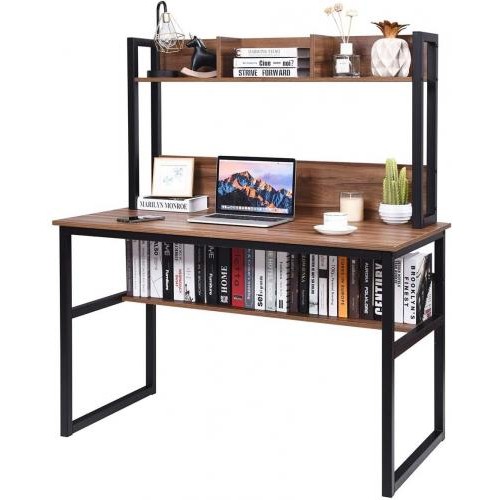 Стіл письмовий GoodsMetall із металу з полицями в стилі Лофт 1400х1200х600 СП120 Стіл письмовий GoodsMetall із металу з полицями в стилі Лофт 1400х1200х600 СП120