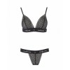 Комплект білизни GLAMISS SET black L/XL - Passion Exclusive в інтернет супермаркеті PbayMarket!