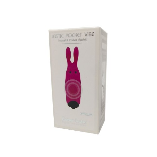 Віброкуля Adrien Lastic Pocket Vibe Rabbit Pink зі стимулювальними вушками в інтернет супермаркеті PbayMarket!