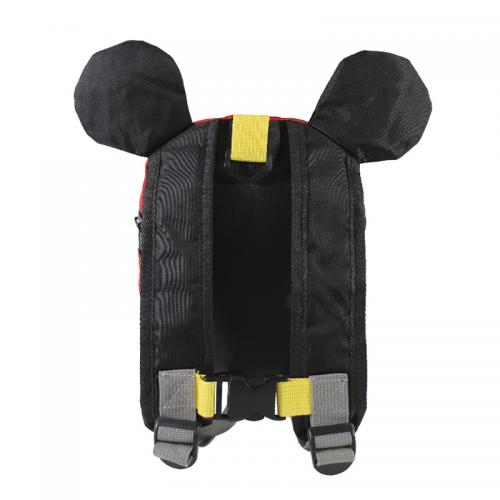 Дитячий рюкзак Lesko W640 Mickey Mouse Чорний з червоним (6822-23553)