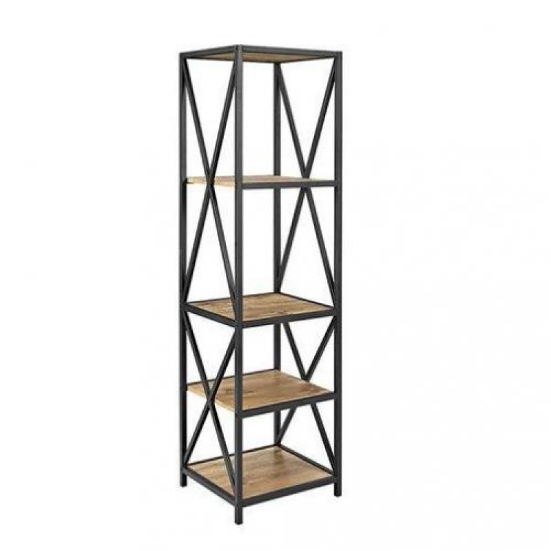Стелаж для зберігання в стилі Loft Чорний NS-1813 1530x450x400 мм