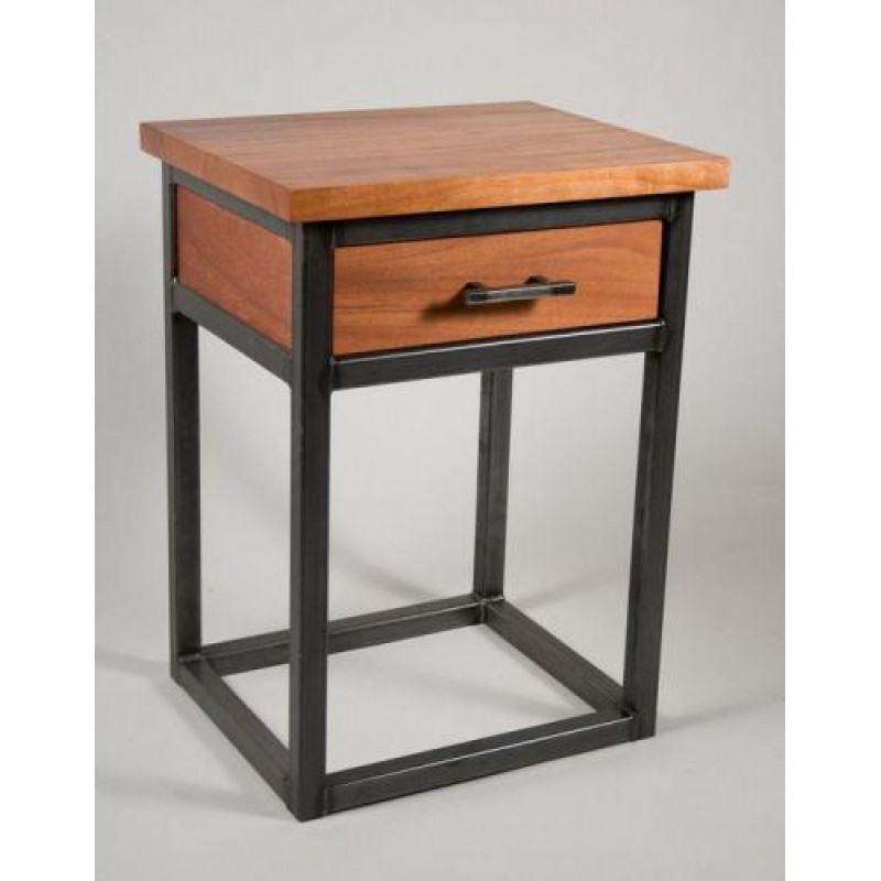 Тумба в стилі Loft NS-1472 500x450x400 мм Черный