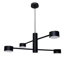 Люстра підвісна MSK Electric Copter GX53 Чорний NL 8043-4 BK