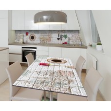 Наклейка вінілова на стіл Zatarga  