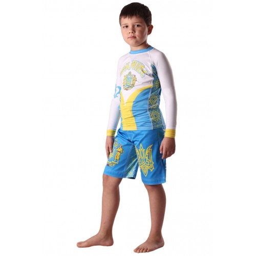 Рашгард Berserk Sport Hetman Kids Синій 4XS