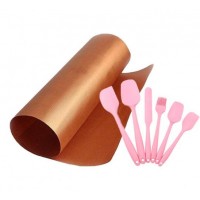 Комплект антипригарний килимок для BBQ та Набір кухонного приладдя 6 в 1 Рожевий (vol-1219) Комплект антипригарний килимок для BBQ та Набір кухонного приладдя 6 в 1 Рожевий (vol-1219)