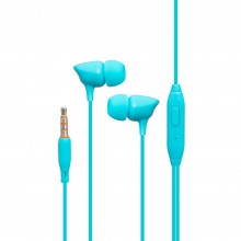 Дротові навушники вакумні з мікрофоном Celebrat 3.5 mm G7 Comfortable wearing 1.2 m Blue
