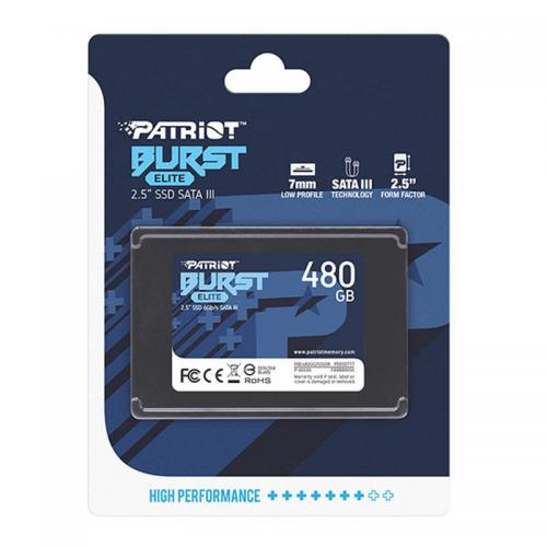 Накопичувач SSD 480GB Patriot Burst Elite 2.5