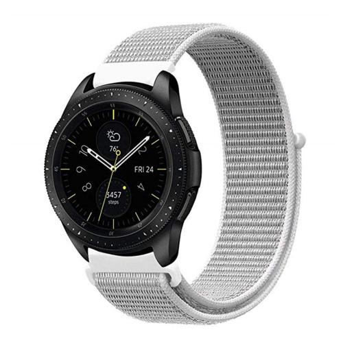 Ремінець BeWatch нейлоновий липучка для Samsung Galaxy Watch 42 мм Білий (1011311) Ремінець BeWatch нейлоновий липучка для Samsung Galaxy Watch 42 мм Білий (1011311)