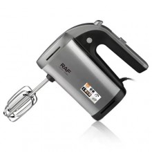Міксер ручний RAF R.6691 з 2 змінними насадками 650W Grey-Black