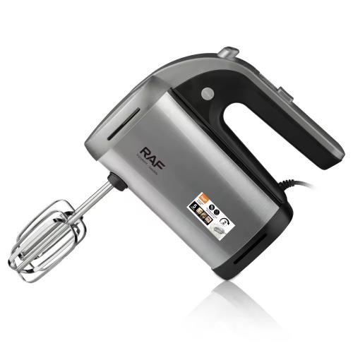 Міксер ручний RAF R.6691 з 2 змінними насадками 650W Grey-Black Міксер ручний RAF R.6691 з 2 змінними насадками 650W Grey-Black