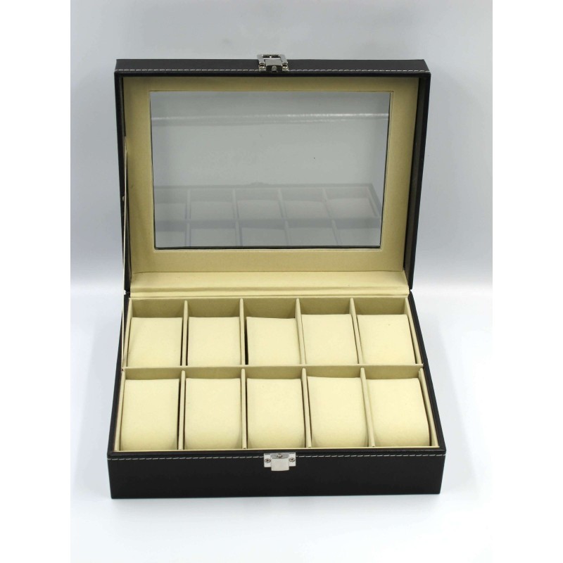 Скринька для зберігання годинників Craft 10PU Чорний