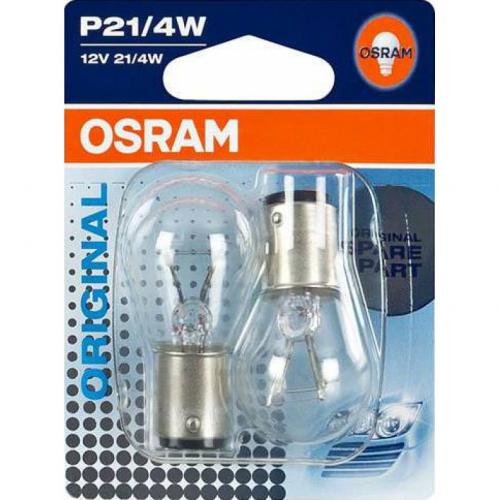 Автолампа ук. OSRAM 7225-02B P21/4W 12V 21/4W BAZ15d 10X2 Blister в інтернет супермаркеті PbayMarket!