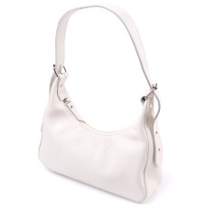 Сумка з натуральної шкіри SHVIGEL 22831 26х13х6,5 см Бежевий