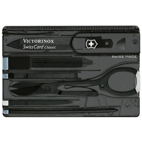 Швейцарська карта Victorinox SwissCard Classic Чорна (0.7133.T3B1) Швейцарська карта Victorinox SwissCard Classic Чорна (0.7133.T3B1)