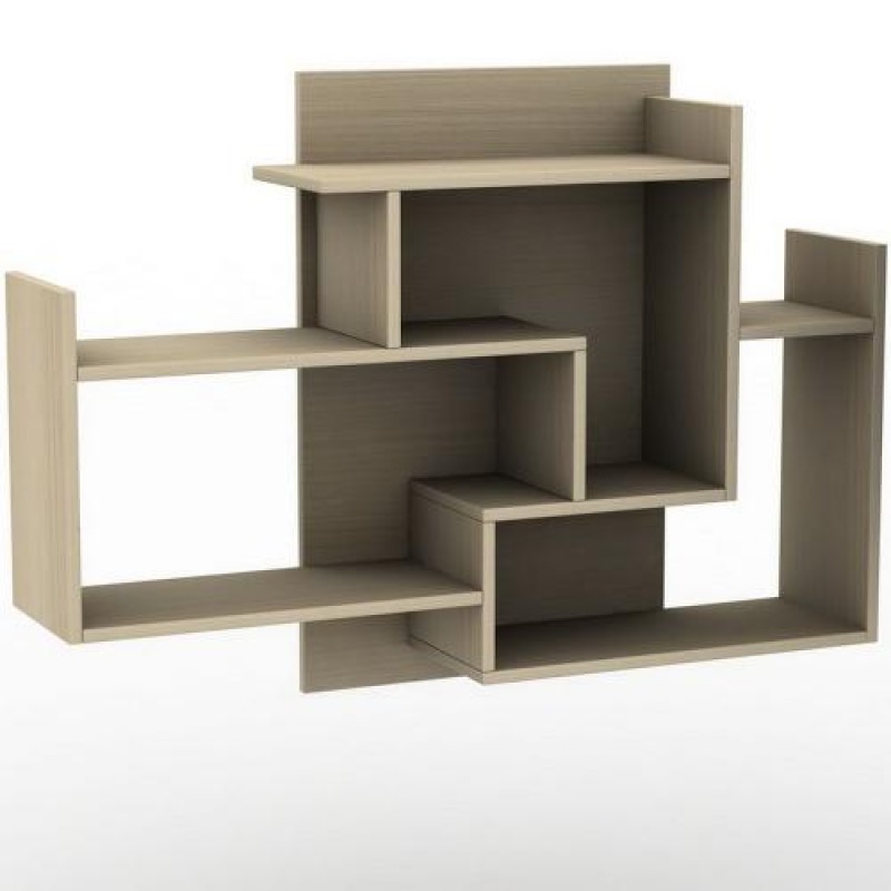 Полиця навісна Тиса Мебель ПУ-20 Бук 760x240x1050 мм