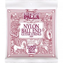 Струни для класичної гітари Ernie Ball 2409 Ernesto Palla Nylon Black & Gold Classical Guitar Strings (Ball End)