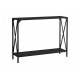 Консоль для дому в стилі Loft NS-387 1030x1200x250 мм Черный