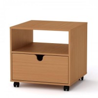 Стіл журнальний МГ-7 Компаніт Бук (60х60х58,2 см) Стіл журнальний МГ-7 Компаніт Бук (60х60х58,2 см)