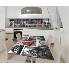 Наклейка вінілова на стіл Zatarga  