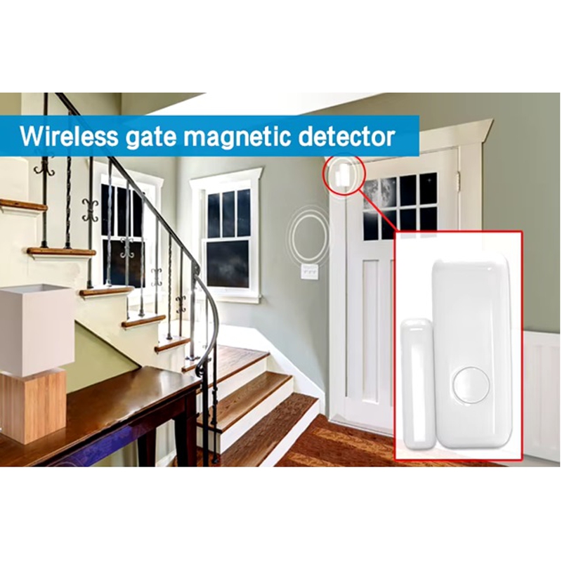 Бездротовий датчик відкриття дверей та вікон на 433 мГц до 80 метрів Nectronix WDS-433