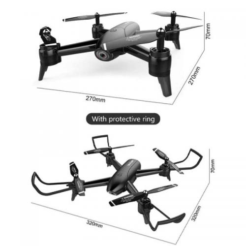 Квадрокоптер ZLRC SG106 Black з 4K та HD-камерами 5G Wi-Fi FPV GPS БК мотори 100 м до 22 хв Black в інтернет супермаркеті PbayMarket!