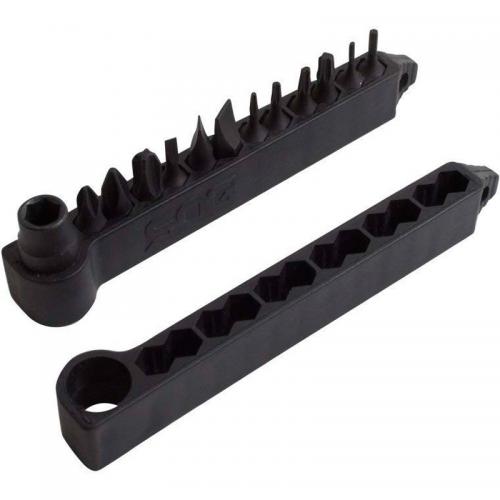 Мультитул SOG PowerAccess Deluxe + Hex Bit Kit Сірий