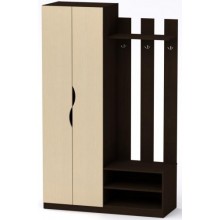 Передпокій Ніна Компанит Венге темний + венге світлий (120,2 х46, 4х195 см)