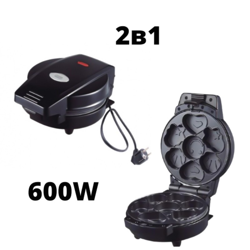 Апарат для виготовлення пончиків 2 в 1 600 Вт. DSP KC-1103 (KC-1103_910)