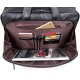 Сумка чоловіча Vintage 14398 для ноутбука 17 дюймів Чорна, Чорний