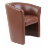 Крісло Richman Бум 650 x 650 x 800H см Zeus Deluxe Bright Brown Коричневе