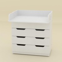 Комод пеленальний Компанит Білий (new1-101)