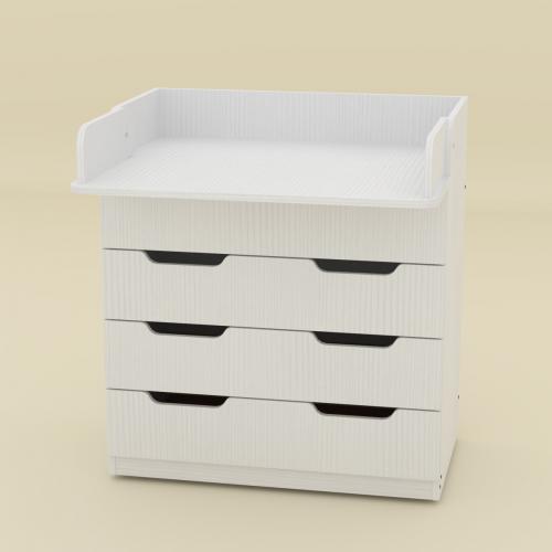 Комод пеленальний Компанит Білий (new1-101)