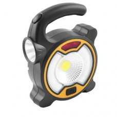 Ліхтар кемпінг переносний Hoz MH-318-B COB+6SMD+1W Чорний (5589)