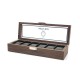 Шкатулка для зберігання годинників Craft 6WB.RSW.BL Коричневий