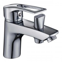 Змішувач для умивальника Haiba HANSBERG 001 із виходом для гігієн. лійки (HB0821) Змішувач для умивальника Haiba HANSBERG 001 із виходом для гігієн. лійки (HB0821)