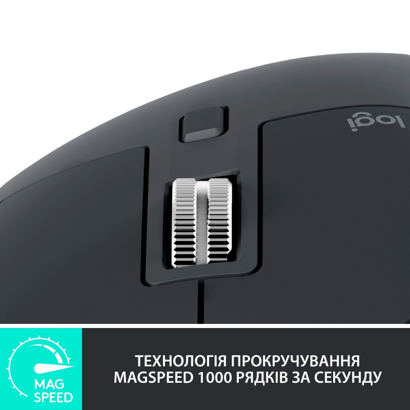 Миша Bluetooth Logitech MX Master 3S (910-006559) Graphite