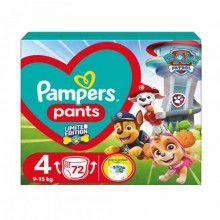 Підгузники-трусики Pampers Pants 4 (9-15 кг) 72 шт Щенячий патруль