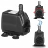 Водяний насос Kruger Meier Sturmkraft 3000 л/год 60W 11.4x6.6x9.8 см Чорний (3000LK-X8)