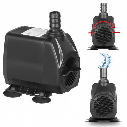 Водяний насос Kruger Meier Sturmkraft 3000 л/год 60W 11.4x6.6x9.8 см Чорний (3000LK-X8)