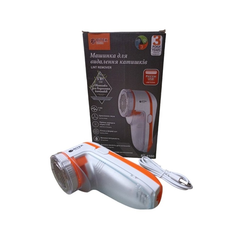 Машинка для видалення катишків акумуляторна ВІТЕК ВТ-4100 5 Вт