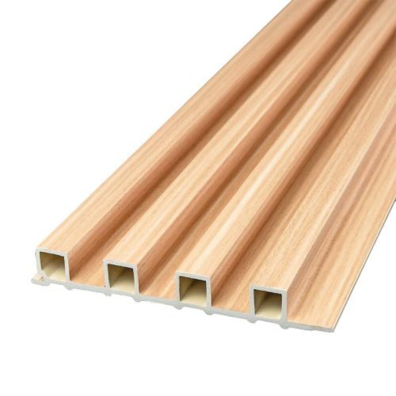 Декоративна стінова рейка Sticker Wall WPC Коричневий 160x3000x23 мм (SW-00001854)