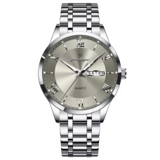 Наручний годинник чоловічий Poedagar Berlin Сріблястий (3419)