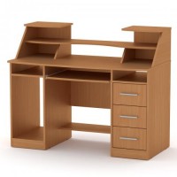 Стіл комп'ютерний Компаніт Комфорт-5 127х65х104 см Бук Стіл комп'ютерний Компаніт Комфорт-5 127х65х104 см Бук