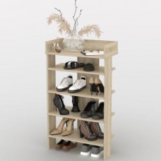 Стелаж для взуття Тиса Мебель ТО-213 Дуб сонома 105x60 см